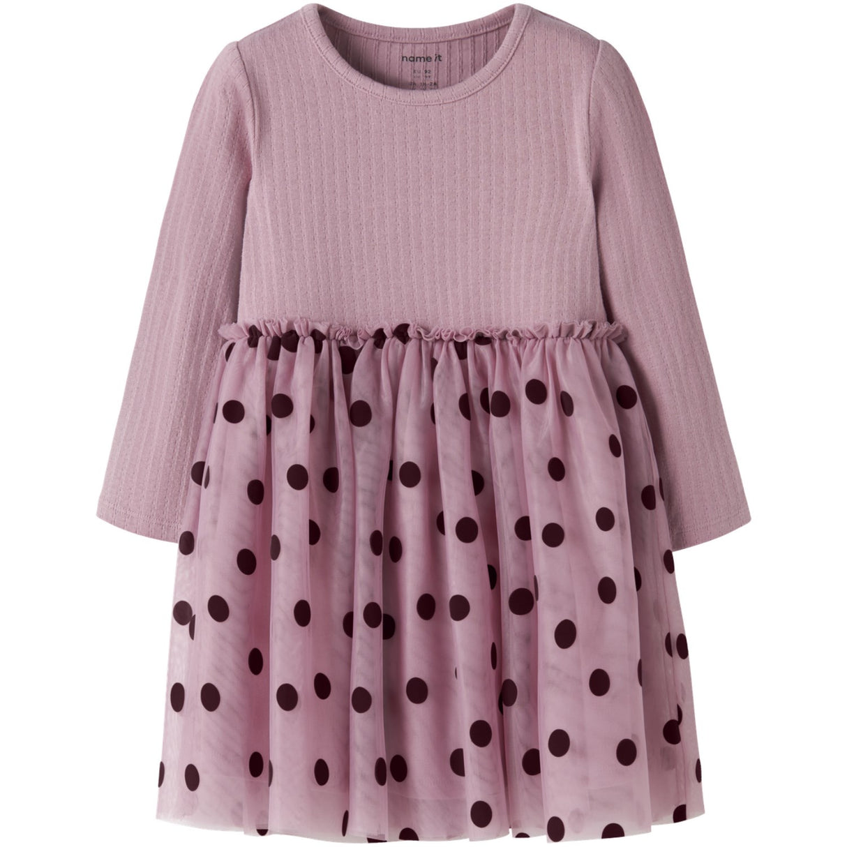 Name It Lilas Nmfnagina Ls Tulle Dress