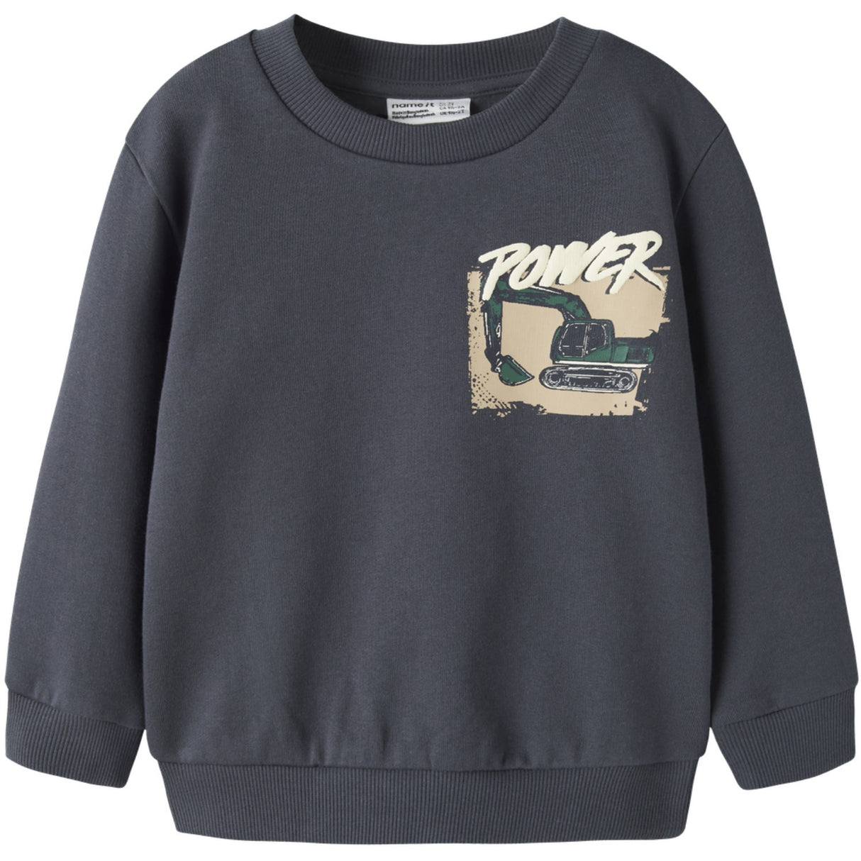 Name It Ombre Blue Nmmnayel Ls Nreg Sweat Bru Box