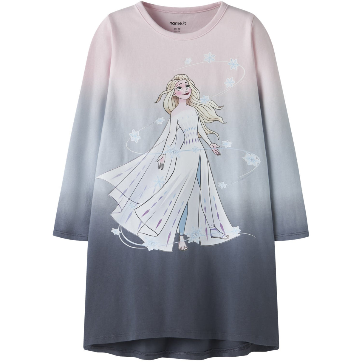 Name It Cradle Pink Nmfsorisa Frozen Ls Nightgown Wdi