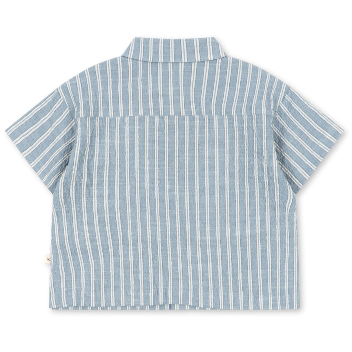 Konges Sløjd Trio Bleu Stripe Elliot Ss Shirt Gots