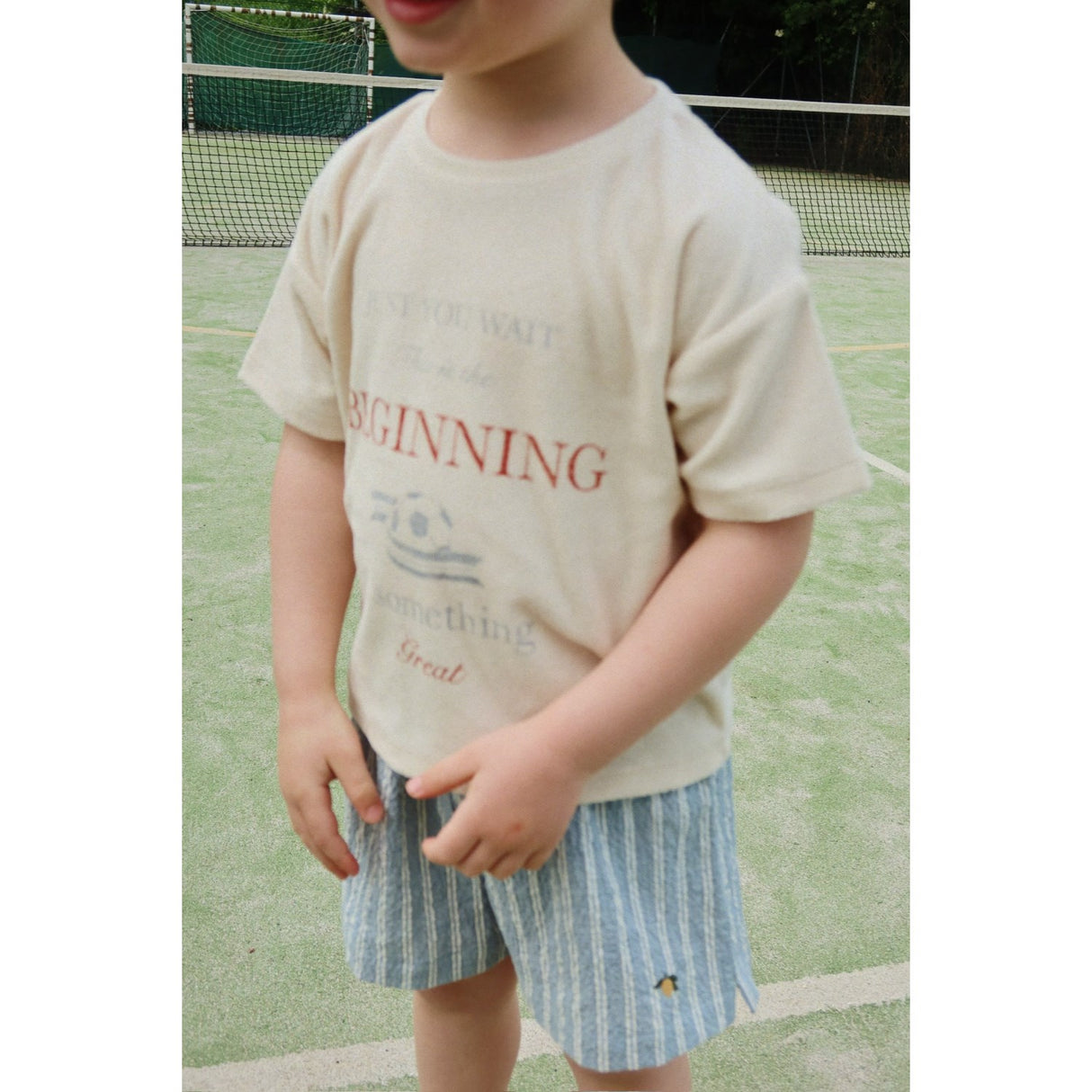 Konges Sløjd Trio Bleu Stripe Elliot Shorts Gots