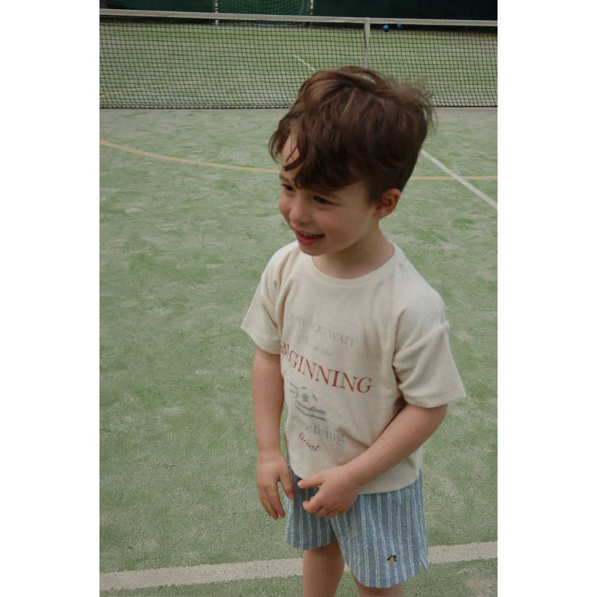 Konges Sløjd Trio Bleu Stripe Elliot Shorts Gots