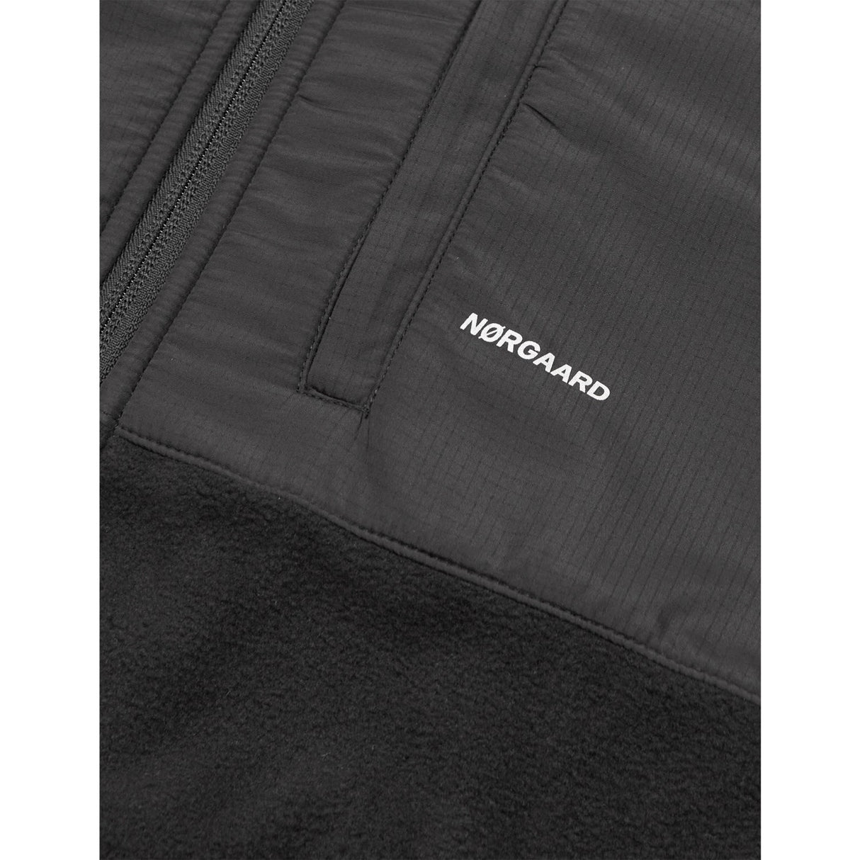 Mads Nørgaard Jet Black Soft Fleece Taki Jacket