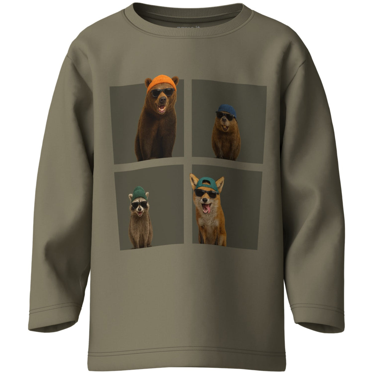 Name It Mermaid Animals Nmmvoto Ls Nreg Top