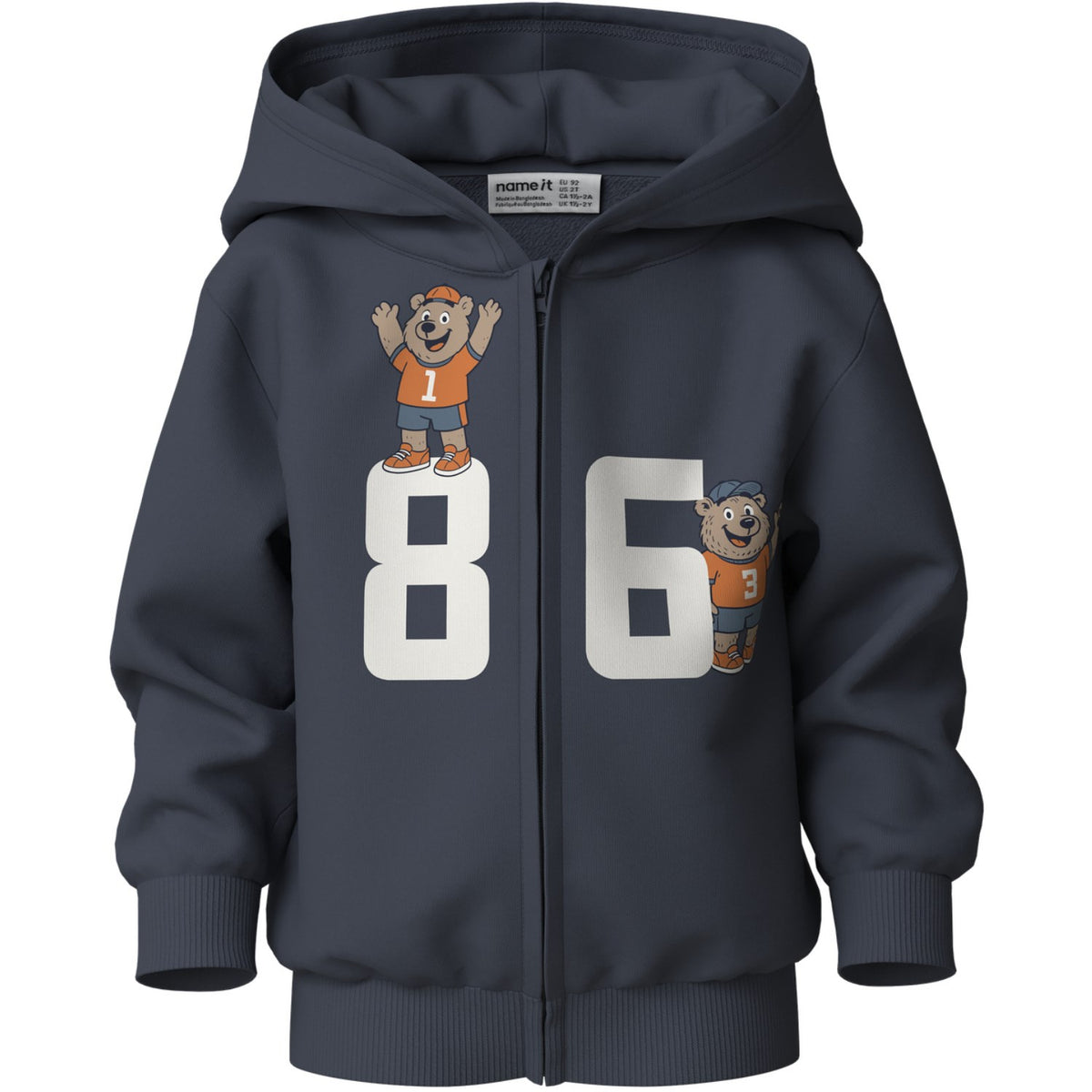 Name It Ombre Blue 86 Nmmvoltinus Nreg Sweat Card Wh Bru
