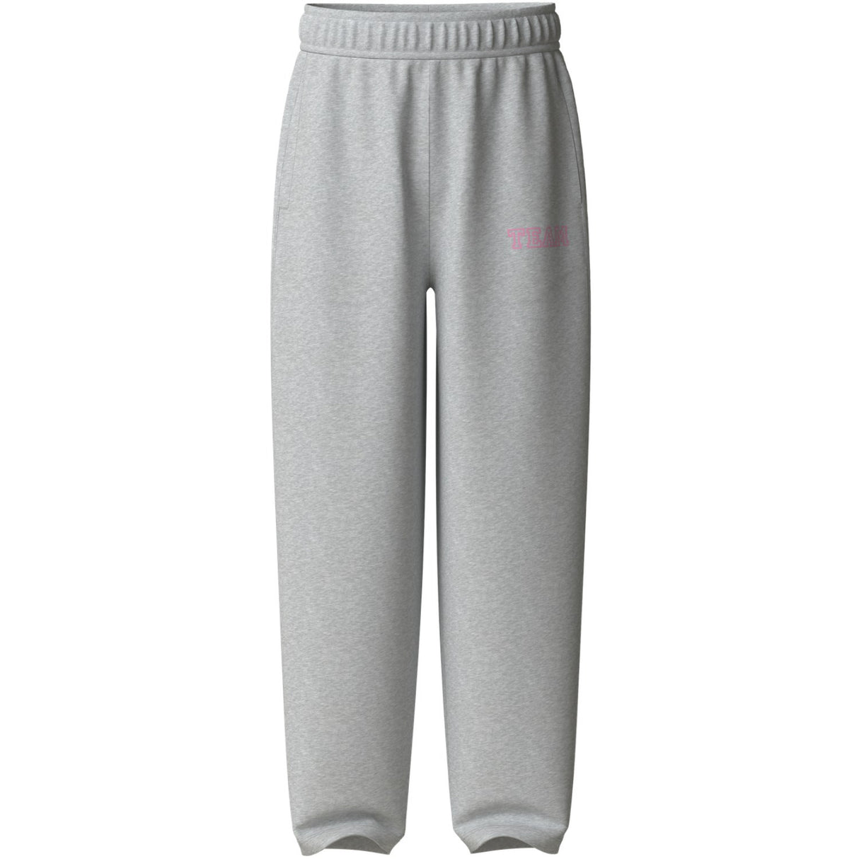 Name It Light Grey Melange Team Nkfvima Barrel Swe Pants Bru