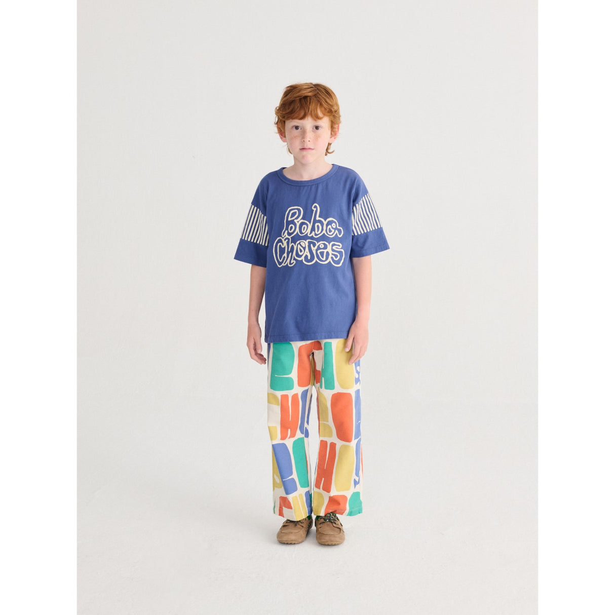 Bobo Choses Offwhite Bobo Choses Color All Over Woven Pants