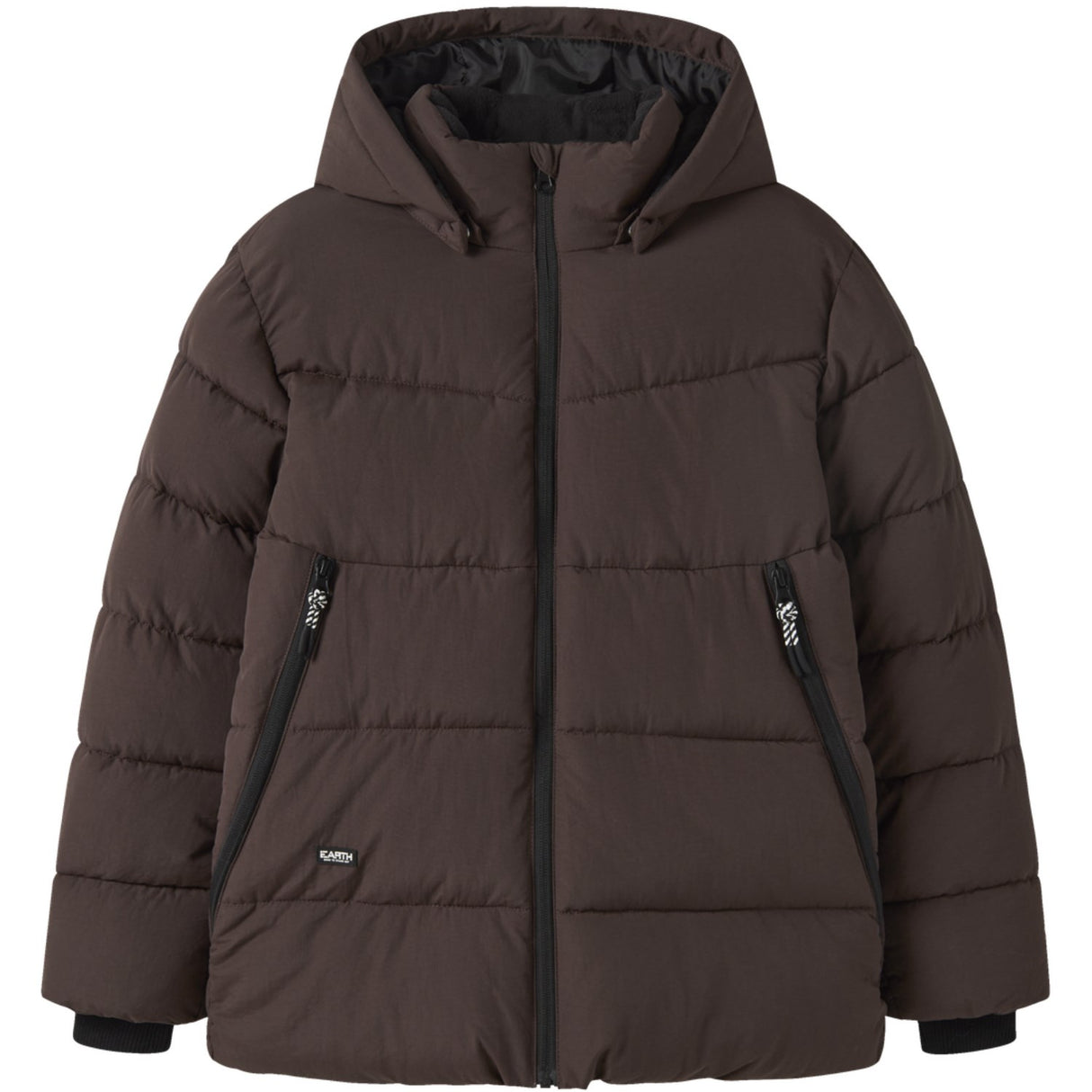 Name It Seal Brown Nkmmelvin Puffer Jacket