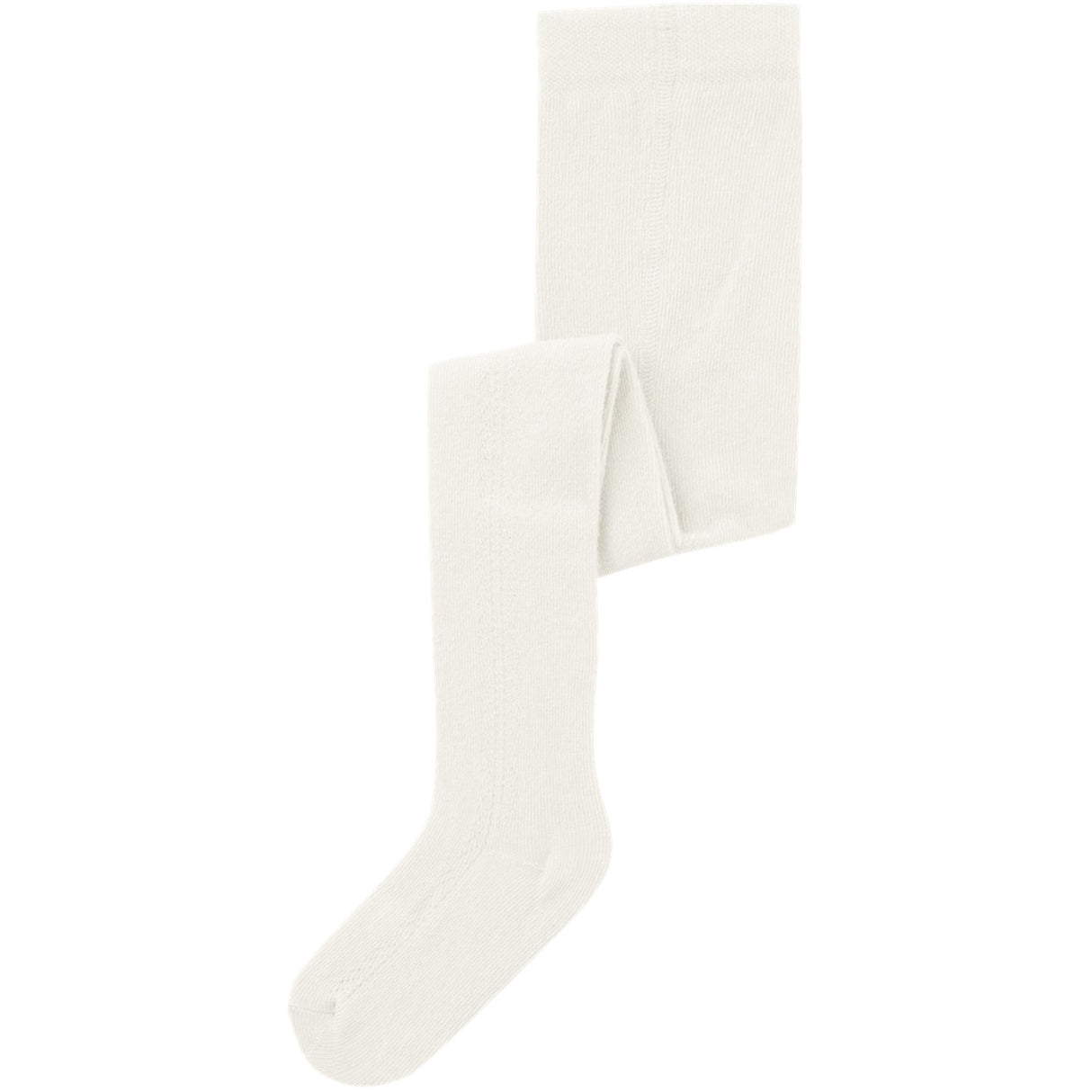 Lil'Atelier Coconut Milk Nmfilso Pointelle Tights Lil