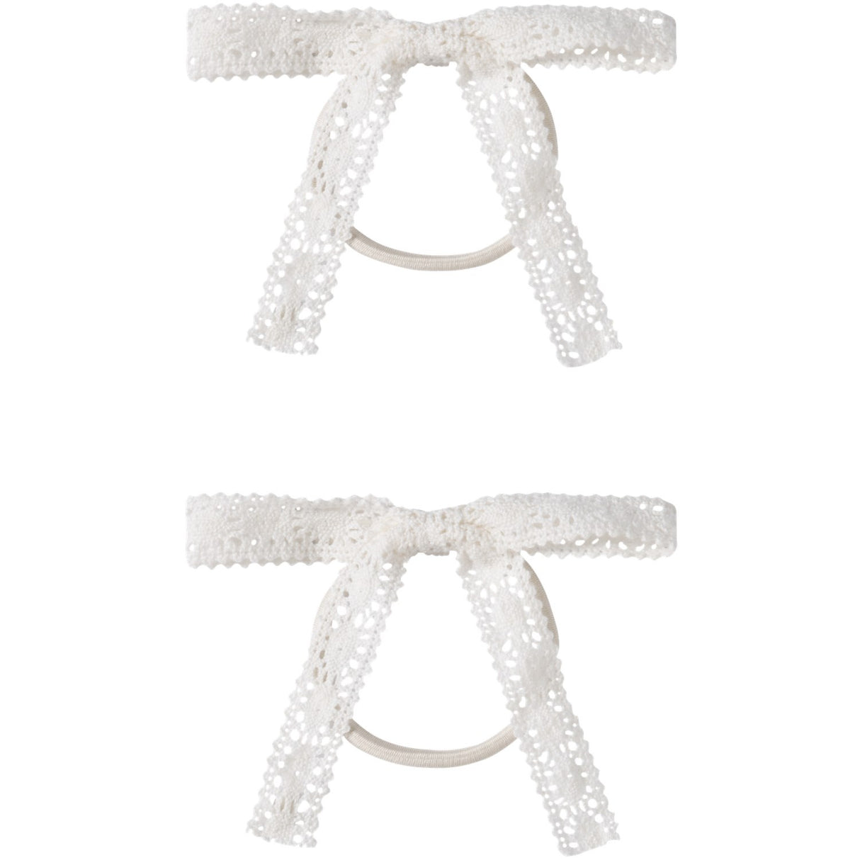 Lil'Atelier Coconut Milk Nmfacc-Hua 2-Pack Hair Elastic Lil