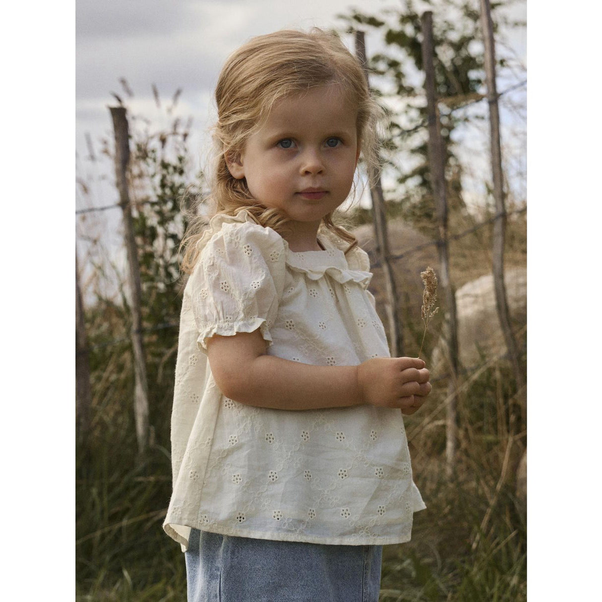 Lil'Atelier Coconut Milk Nmfhosa Ss Loose Shirt Lil