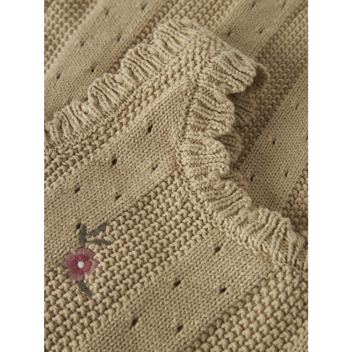 Lil'Atelier Mojave Desert Nmfhalyn Strap Knit Top Lil