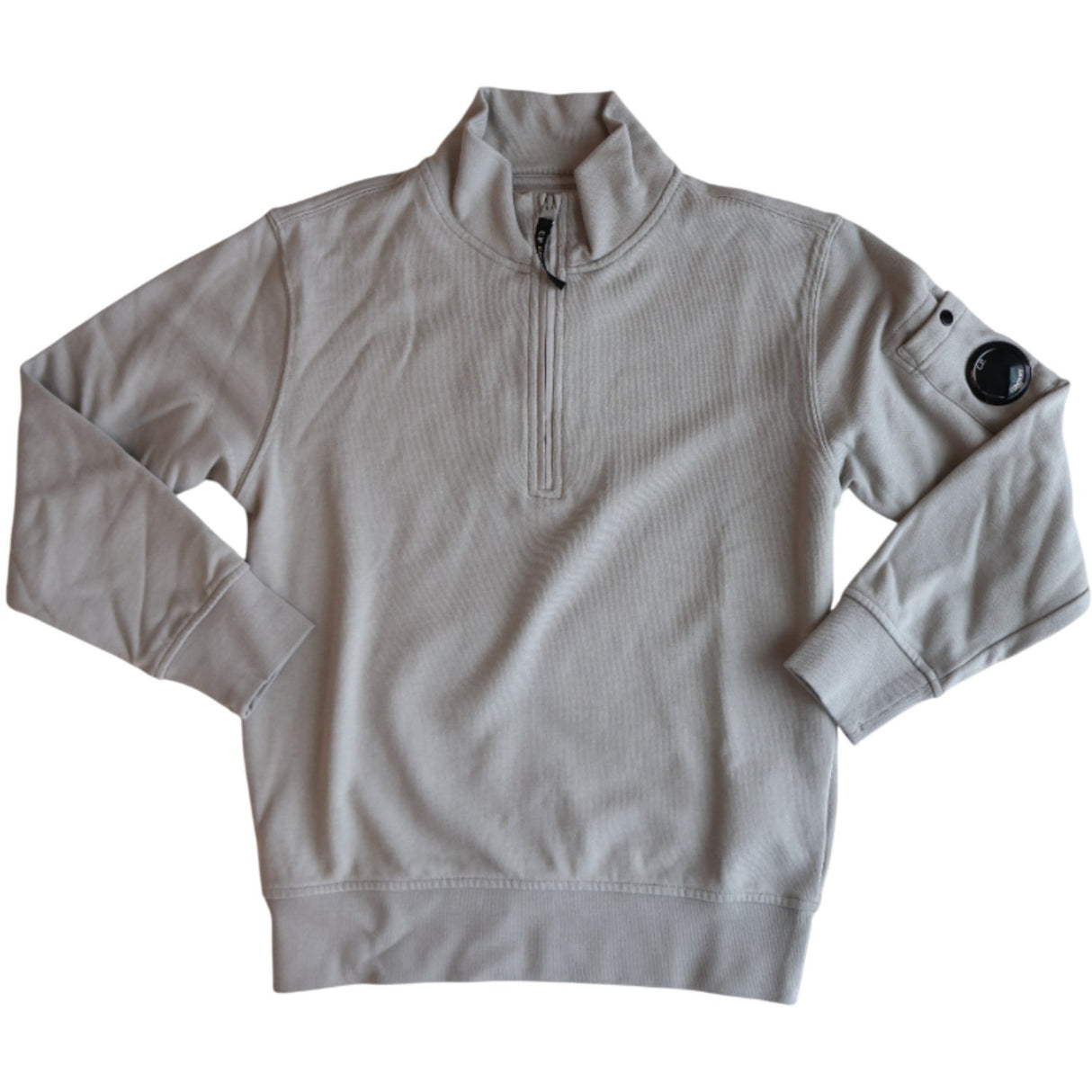 C.P. Company Smoke Grey Sweater With Zip