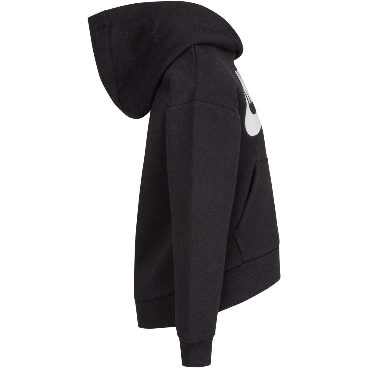 NIKE Black Club Fleece High Low Hoodie