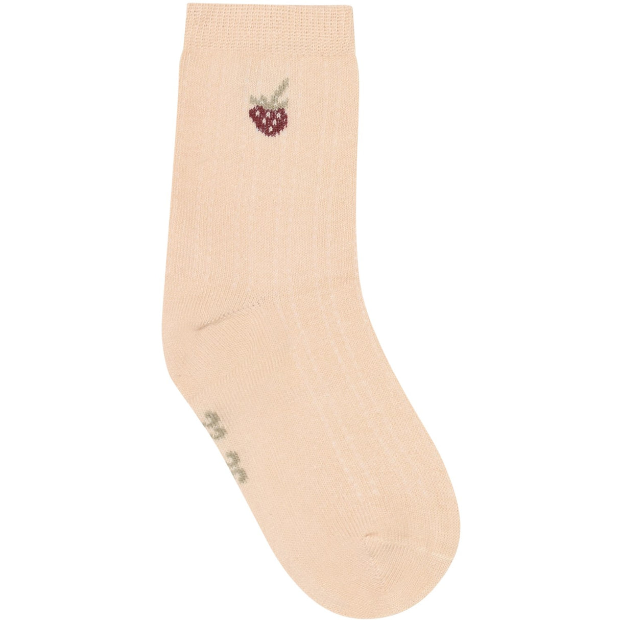 Minymo Birch Socks W. Lettuce Edge 2-Pack