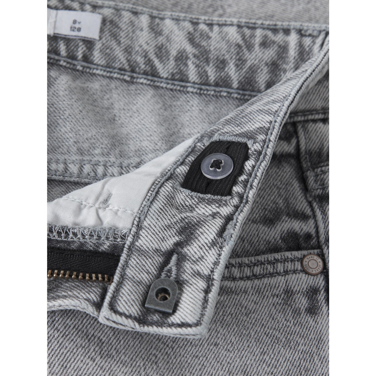Name It Grey Denim Nkmryan Reg L Dnm Shorts 6750-Dm Noos
