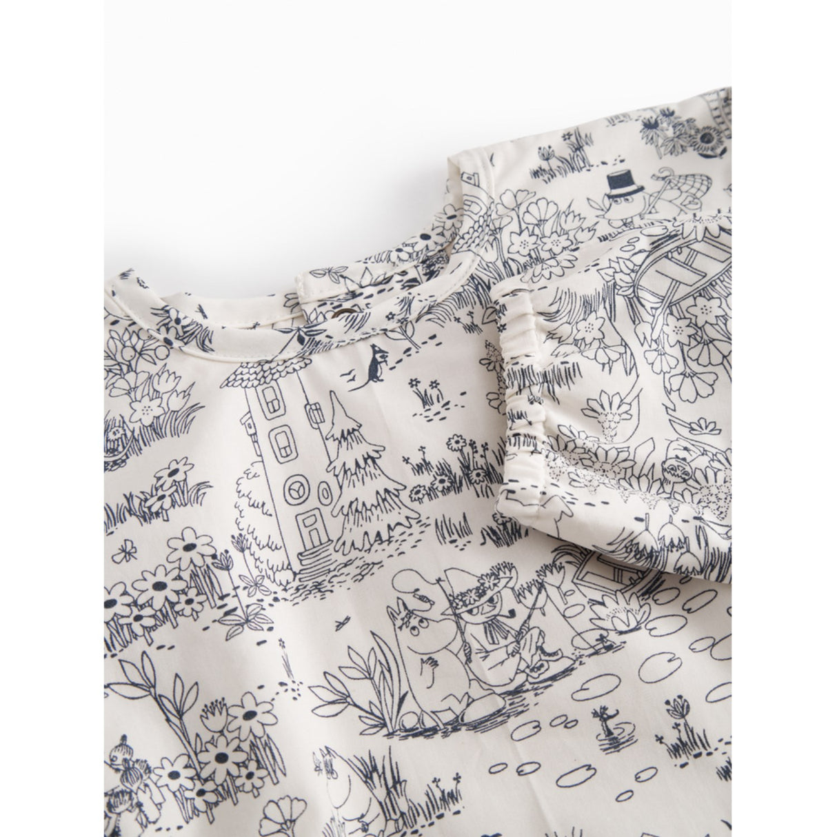 MarMar Cotton Percale Home Moominvalley Apron LS