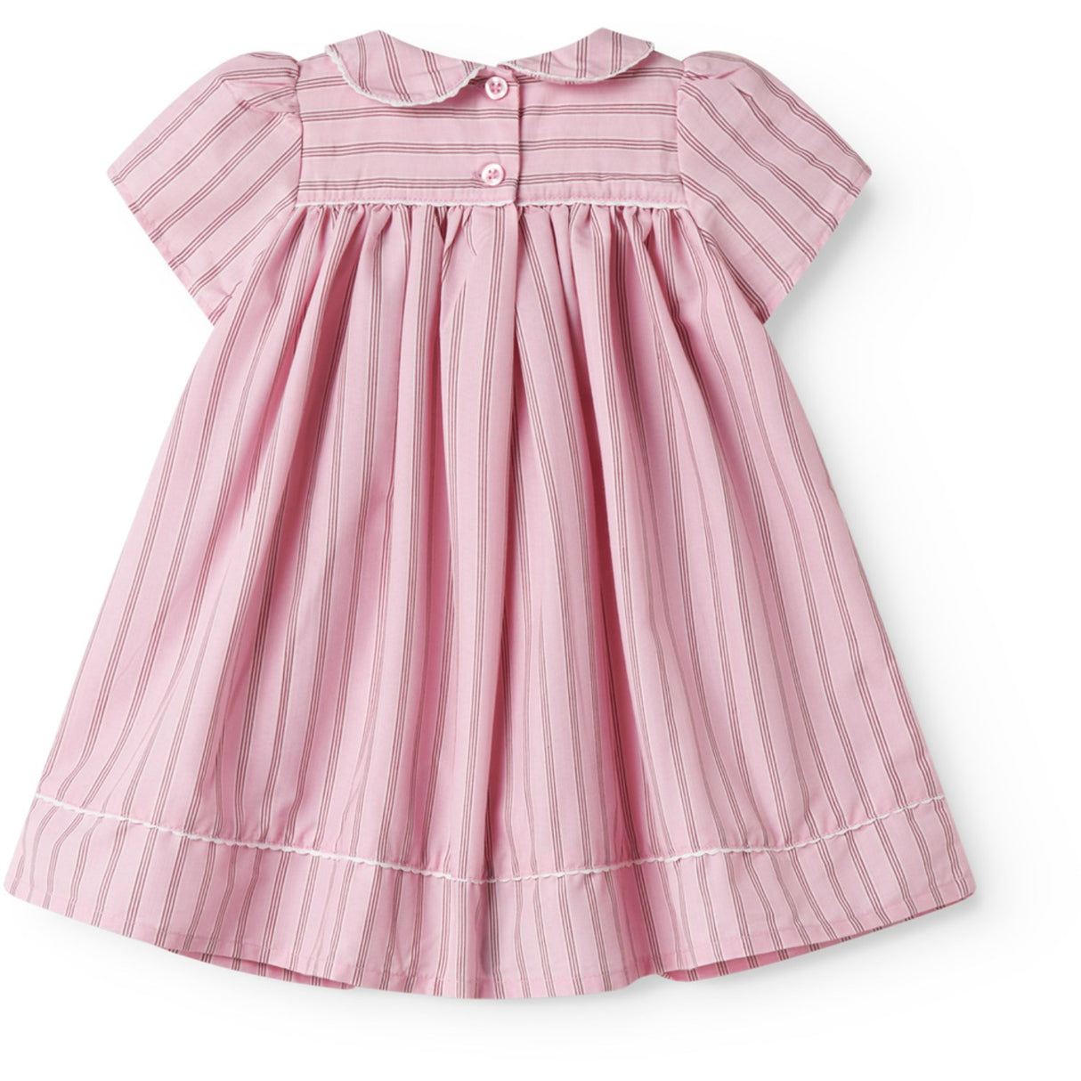 MarMar Smooth Cotton Bonbon Pink Stripes Dulla Dress