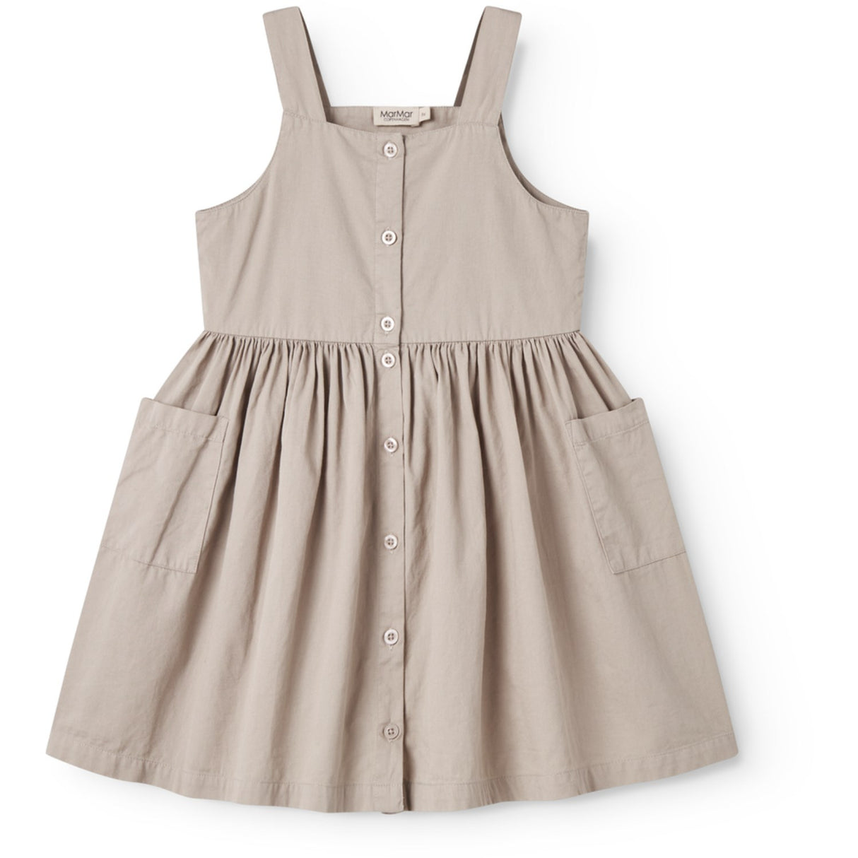 MarMar Cotton Texture Mercury Grey Daxo Dress
