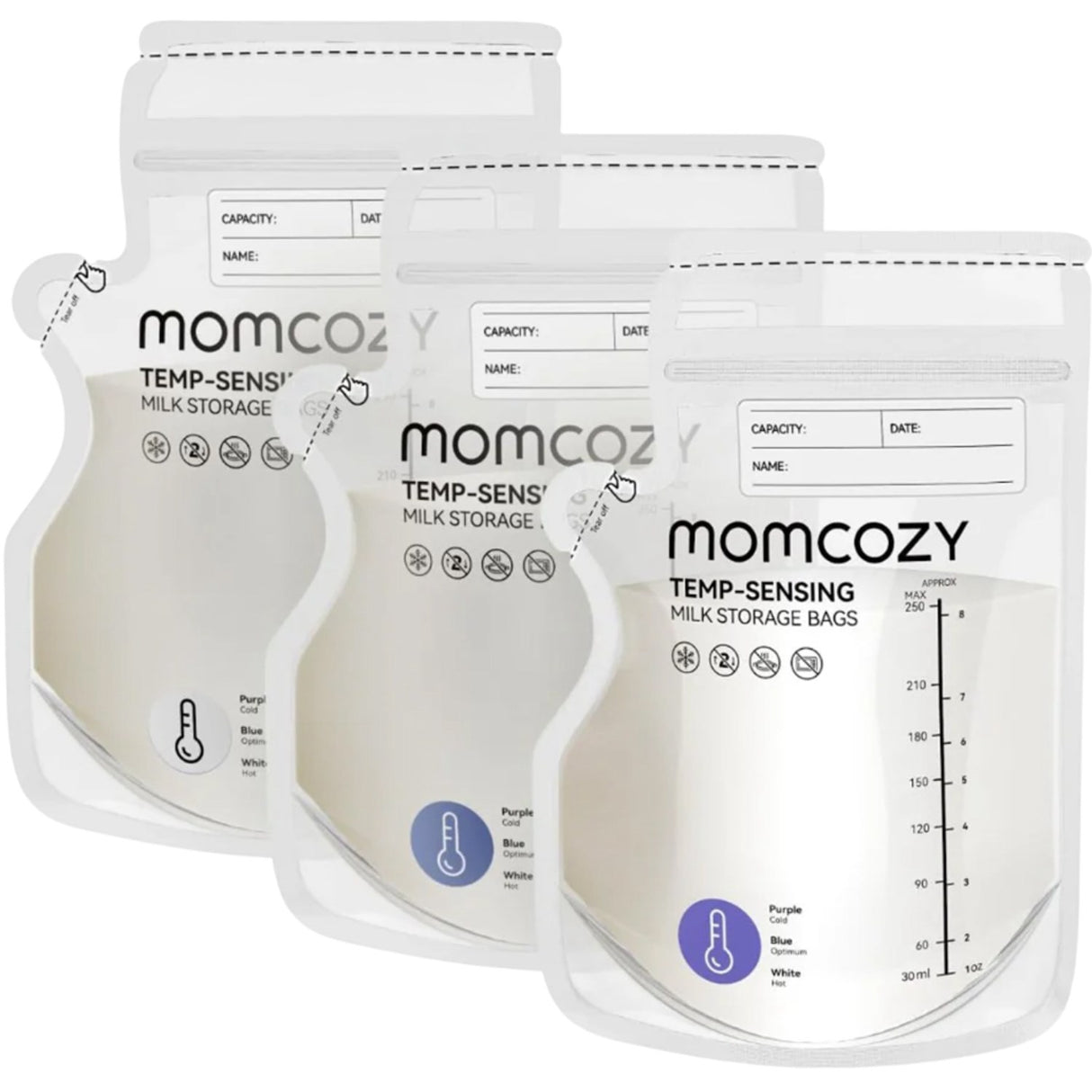 Momcozy Spout Breastmilk Storage Bags-120-Pack