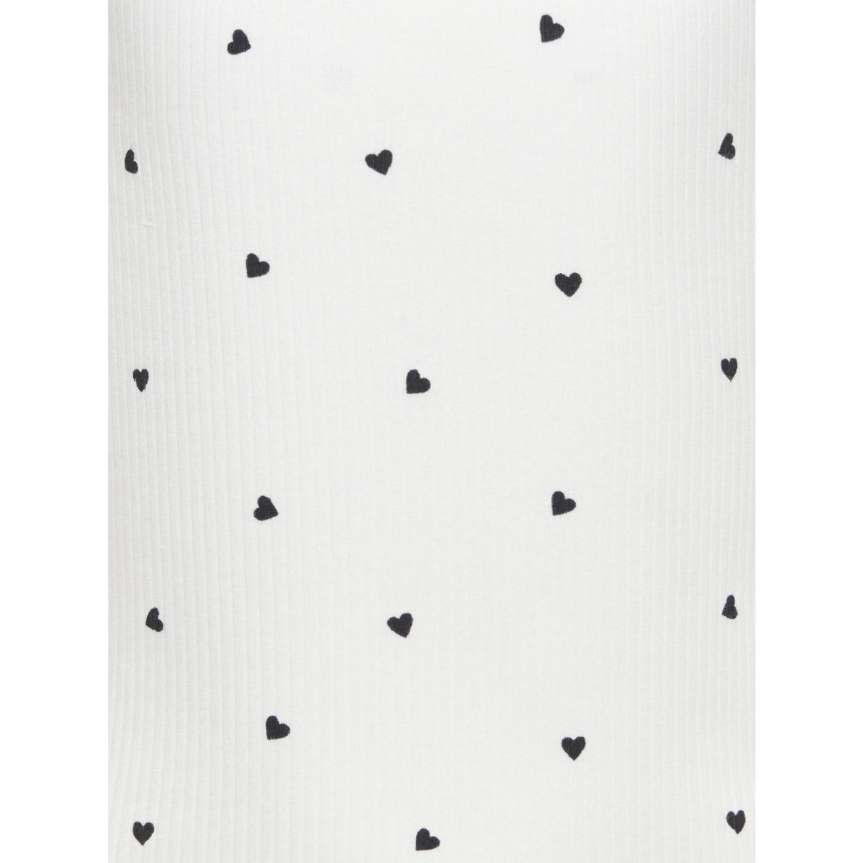 kids ONLY Cloud Dancer Black Hearts Kogbella Life Strap Top Jrs