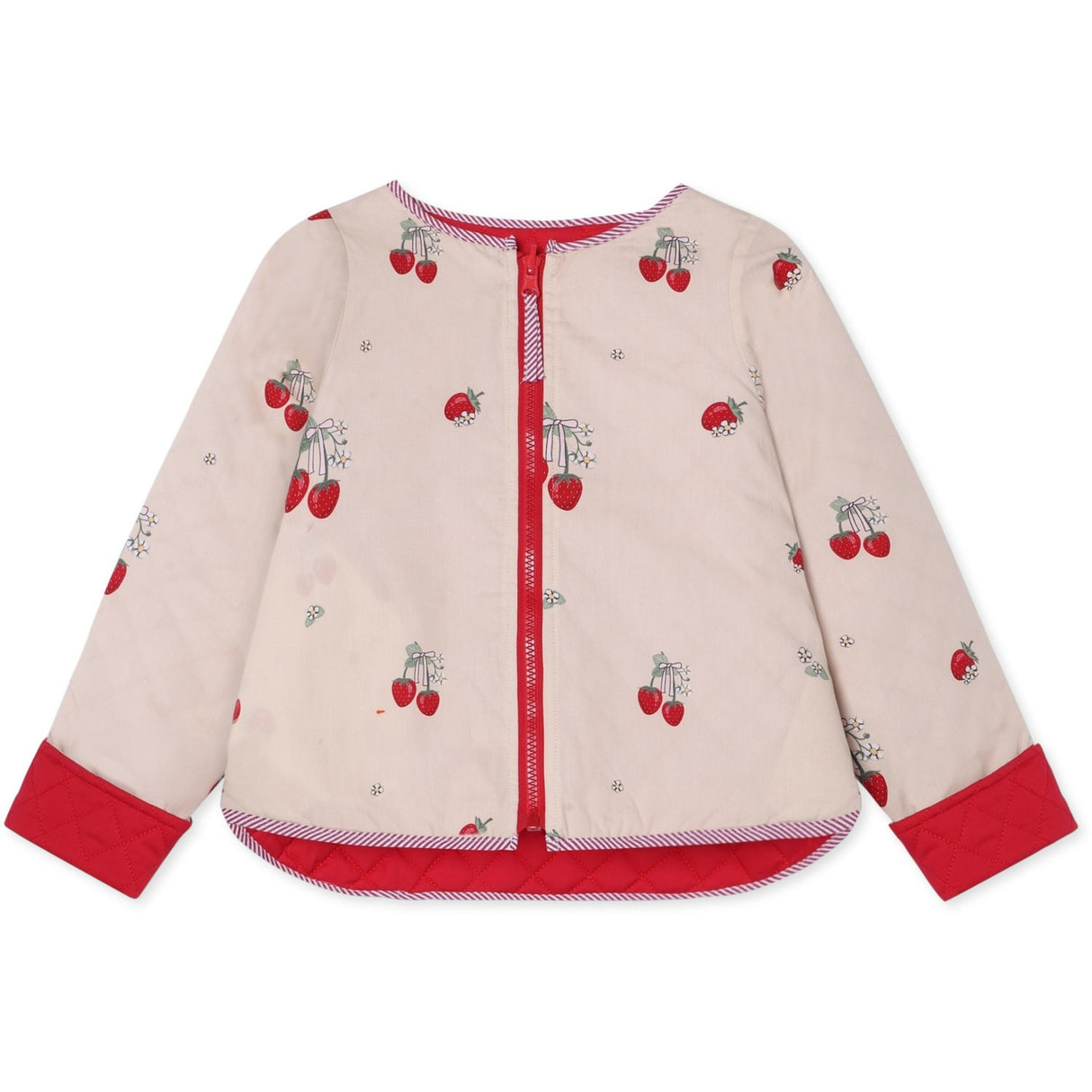Fliink Sandshell Aop Kota Reversible Strawberry Jacket