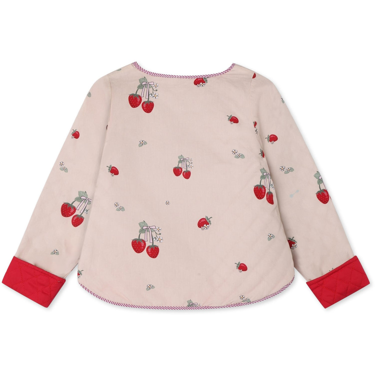 Fliink Sandshell Aop Kota Reversible Strawberry Jacket