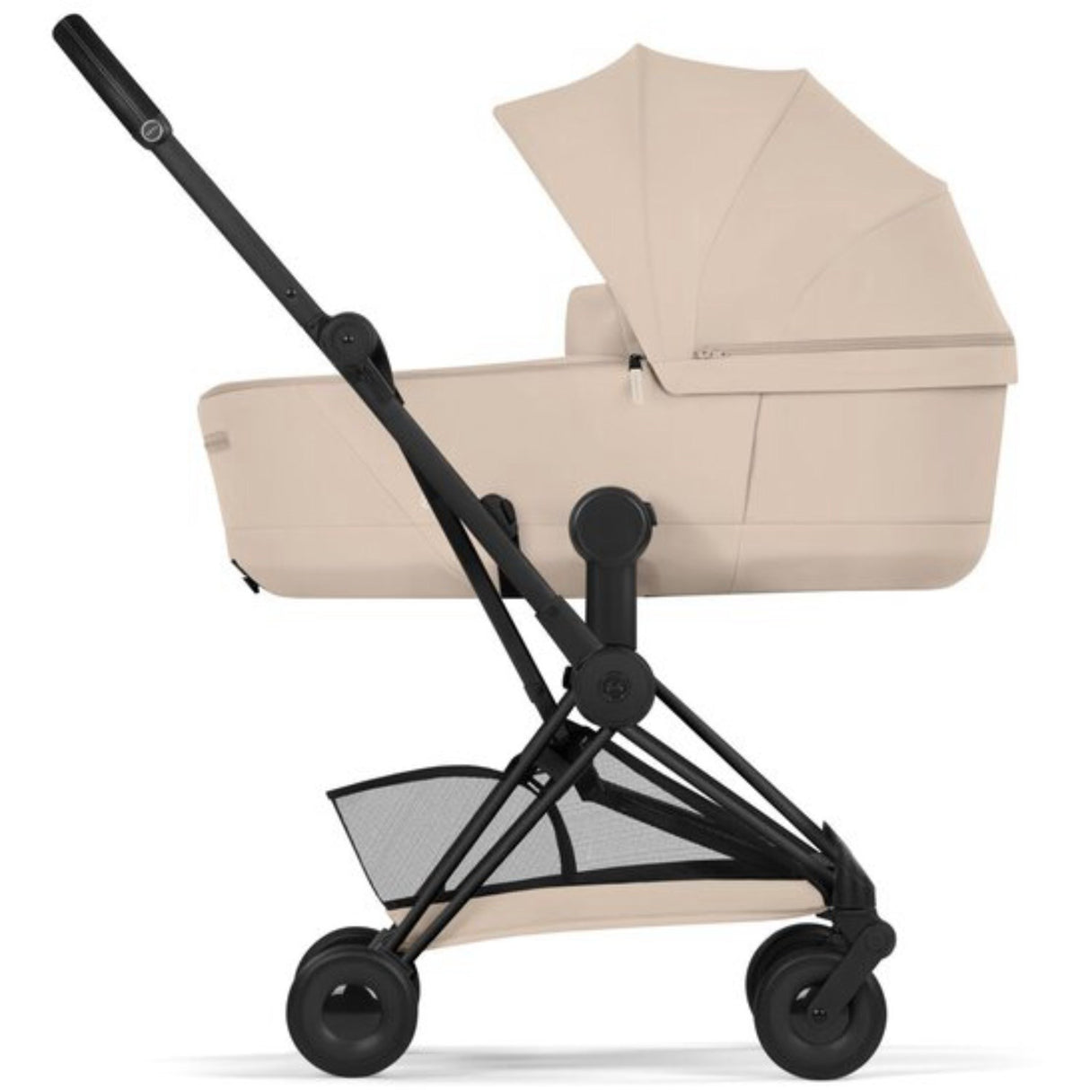 Cybex Cozy Beige/Beige Coÿa Comfort Matt Black Including Foldable Cot