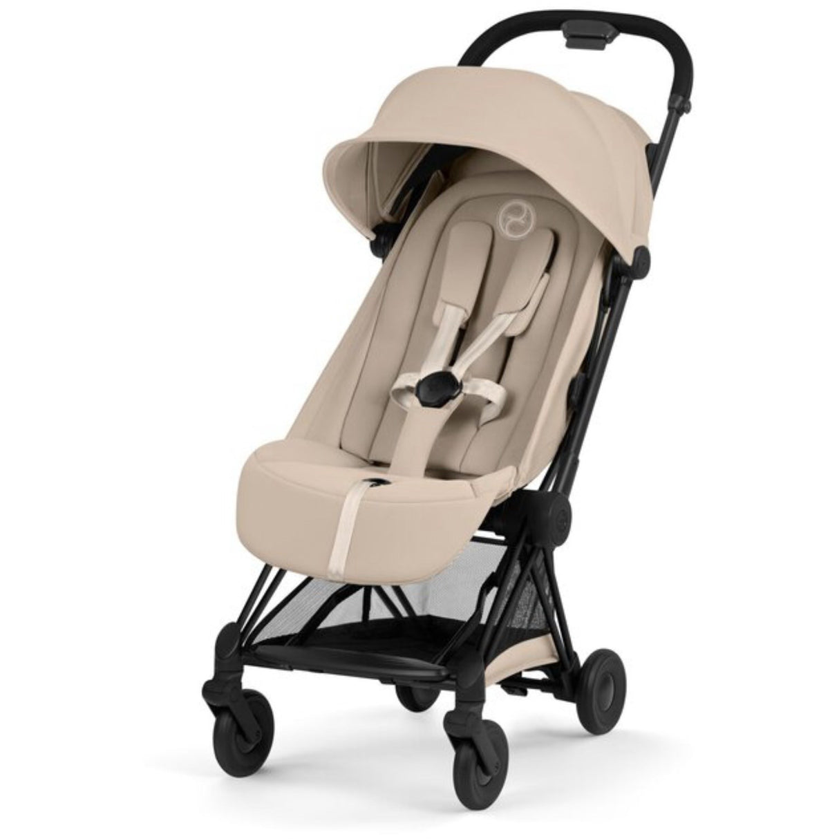 Cybex Cozy Beige/Beige Coÿa Comfort Matt Black Including Foldable Cot