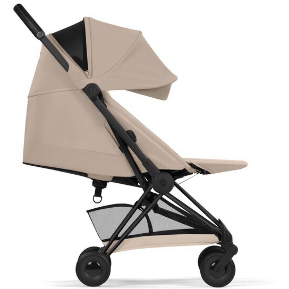 Cybex Cozy Beige/Beige Coÿa Comfort Matt Black Including Foldable Cot