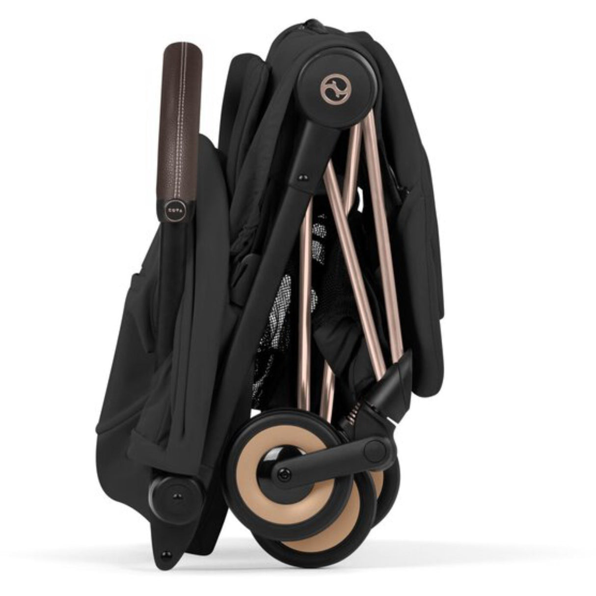 Cybex Sepia Black/Black Coÿa Comfort Rosegold Including Foldable Cot