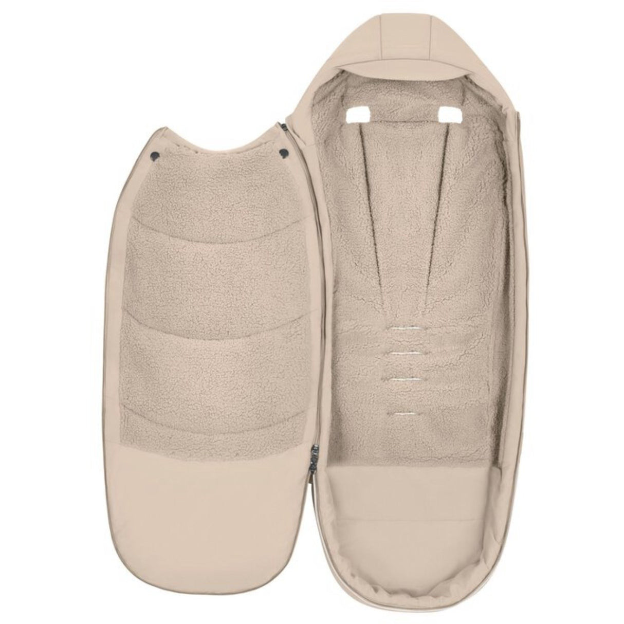 Cybex Cozy Beige/Beige Platinum Footmuff