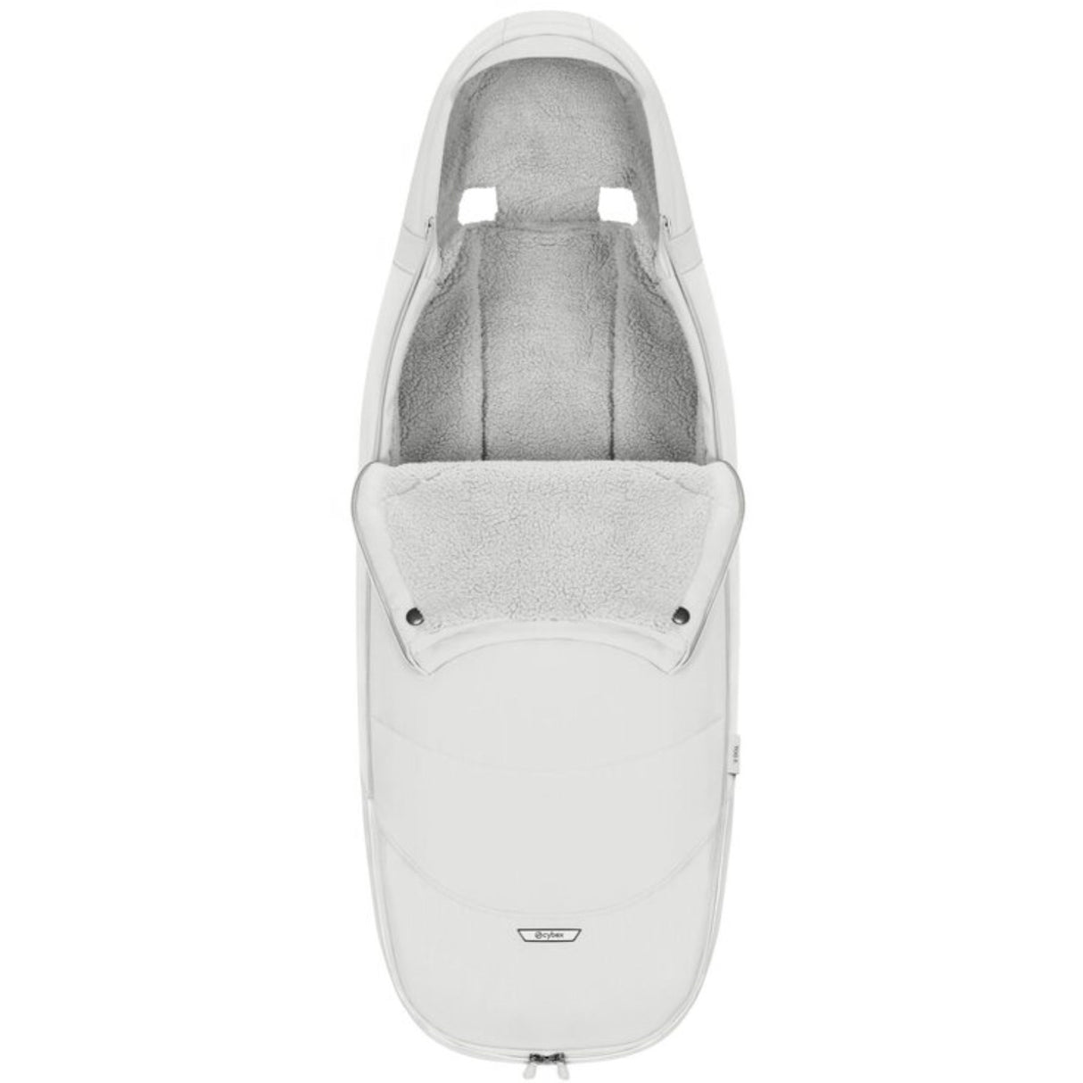 Cybex Off White/Light Beige Platinum Footmuff