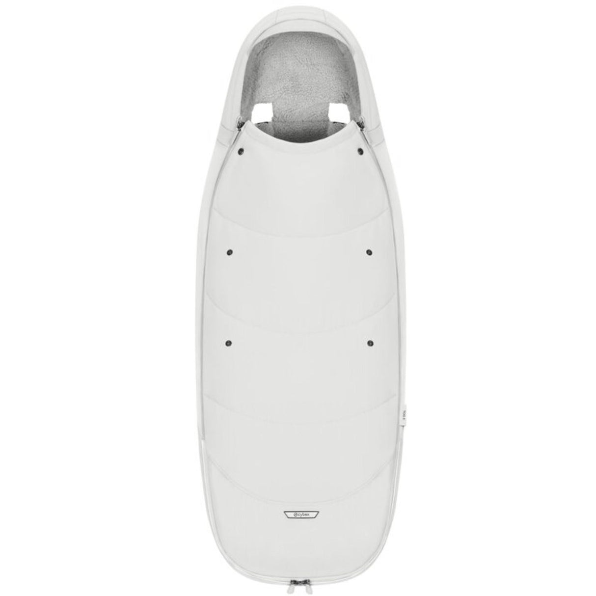 Cybex Off White/Light Beige Platinum Footmuff