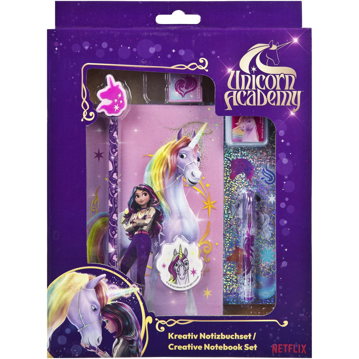 Undercover Unicorn Academy Creative Notebook Set