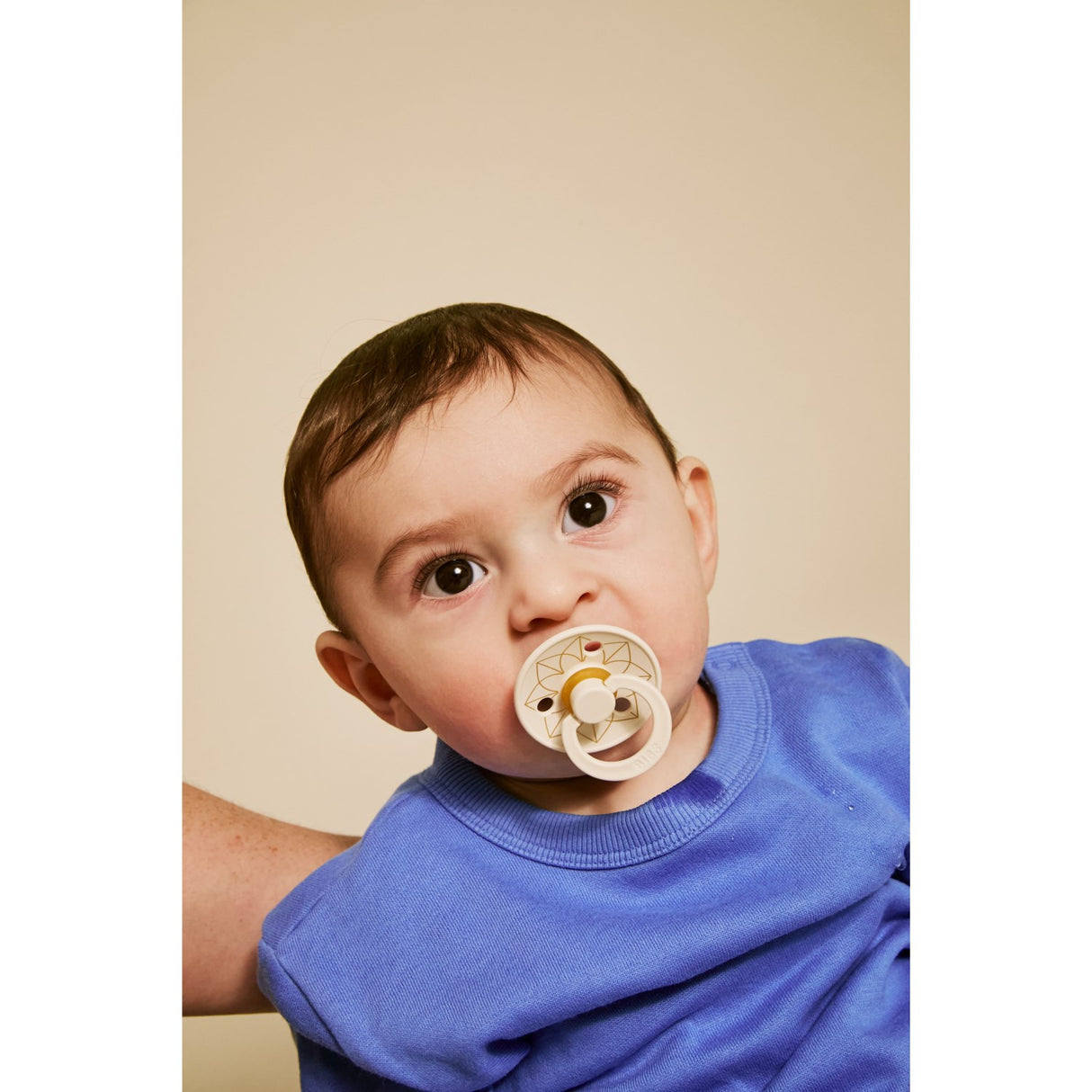 Bibs Ivory Gold Black Gold Pacifier Studio Colour 4 Pack Noor & Layl Latex
