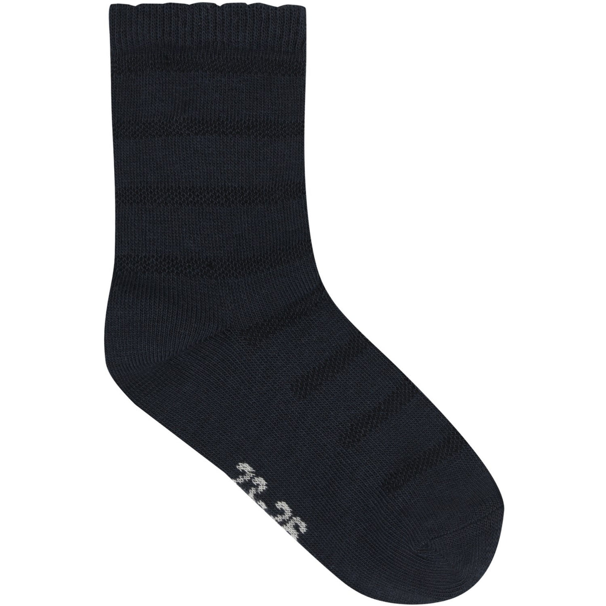 Minymo Night Gray Socks W. Knit 5-Pack
