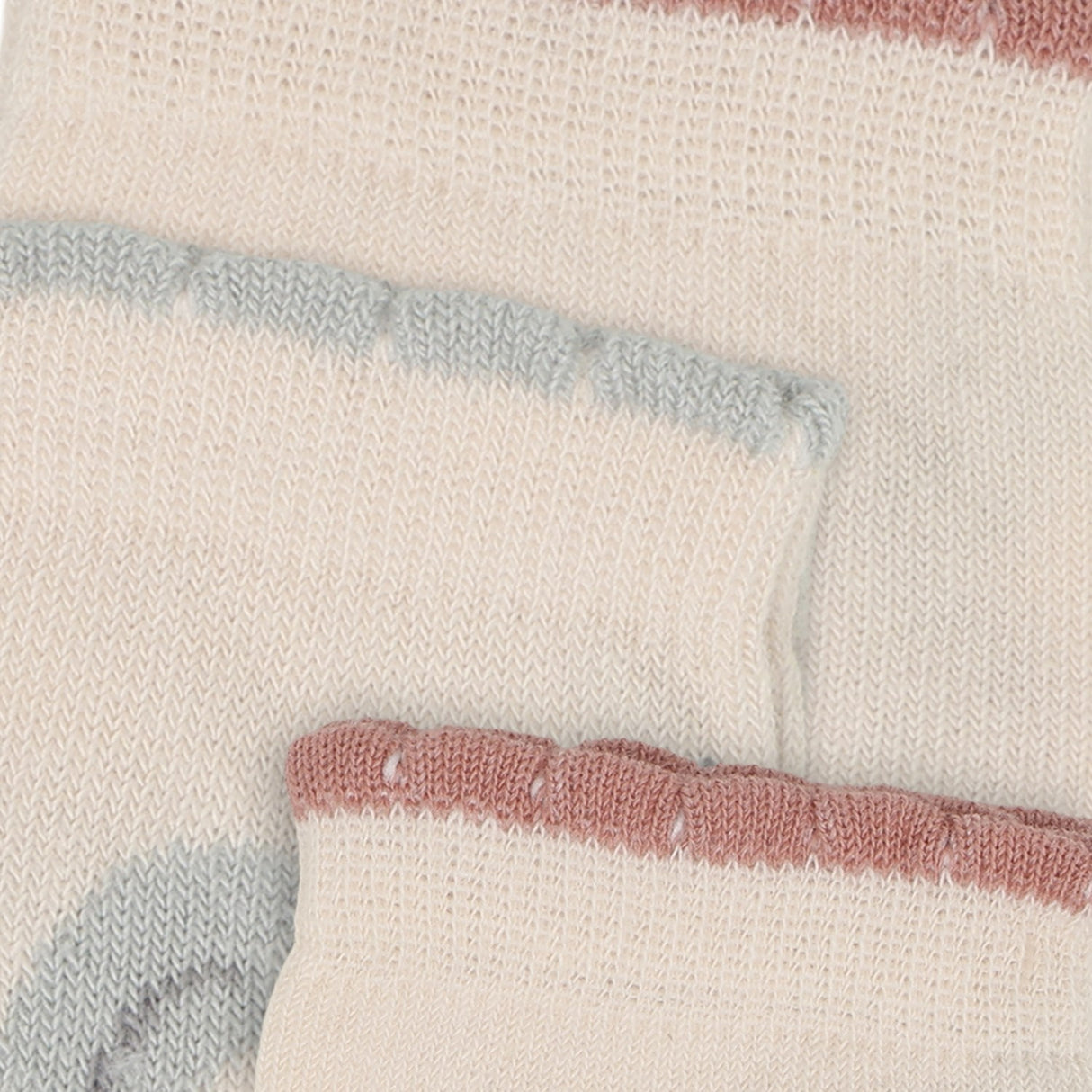 Minymo Canyon Clay Socks W. 3D Effect 2-Pack