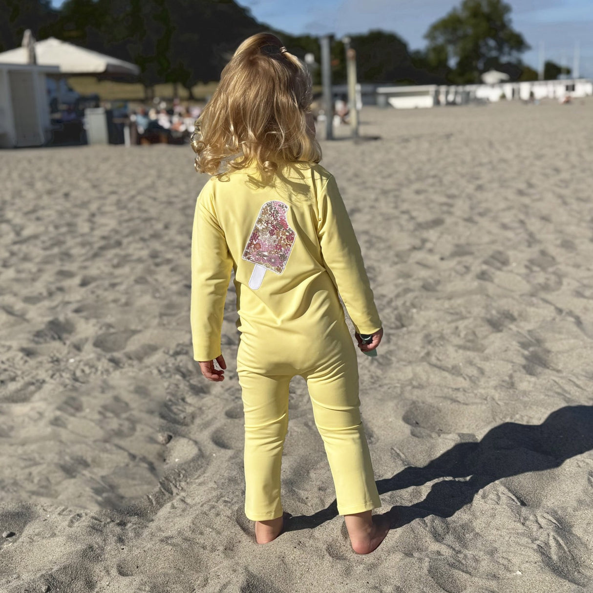 Petit Crabe Sunlight Lou Icecream Sunsuit L/S