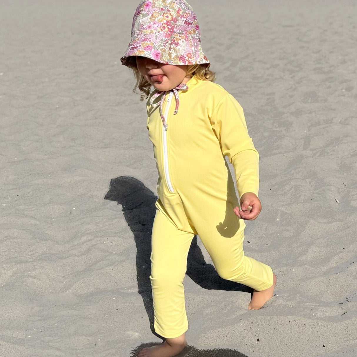 Petit Crabe Sunlight Lou Icecream Sunsuit L/S