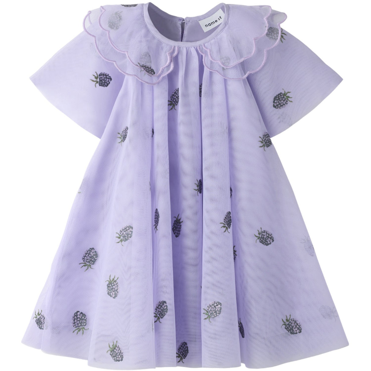 Name It Heirloom Lilac Nmfolin Ss Tulle Dress