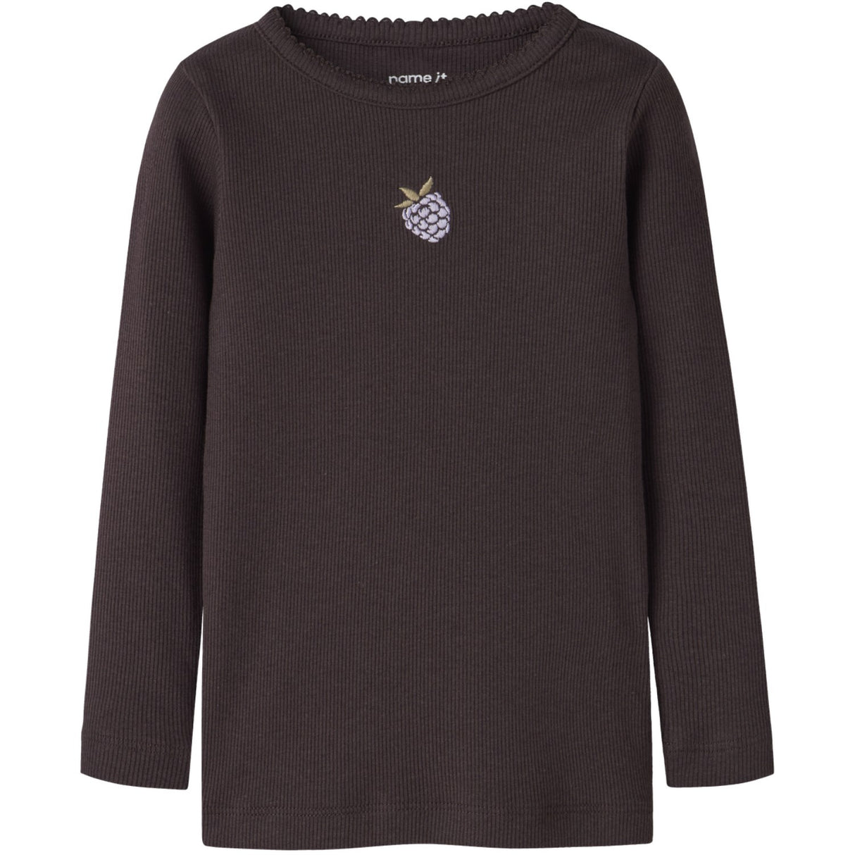 Name It Chocolate Plum Nmfonaya Ls Xsl Top Box