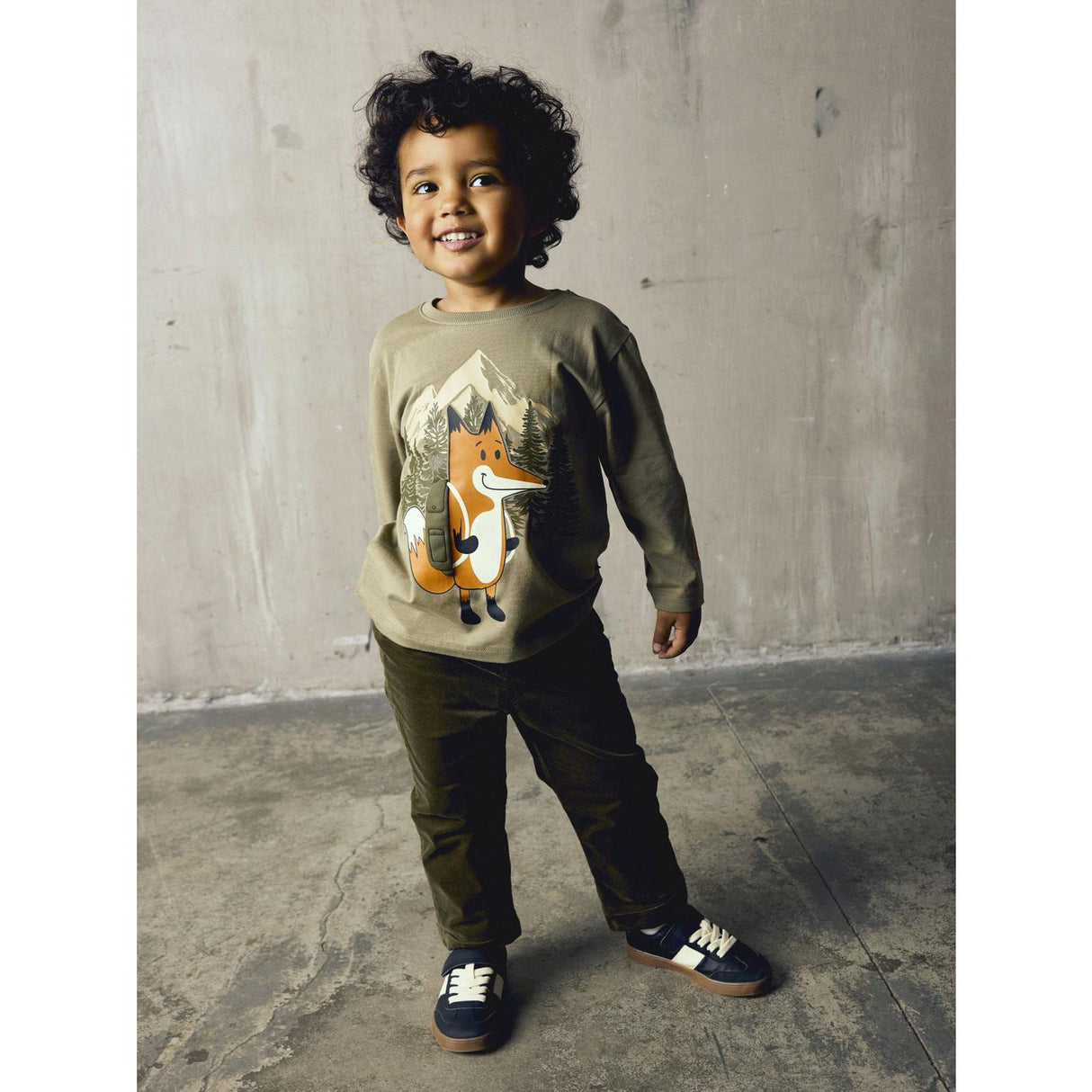Name It Olive Night Nmmben Regular Cord Wl Pants 4609-Yt