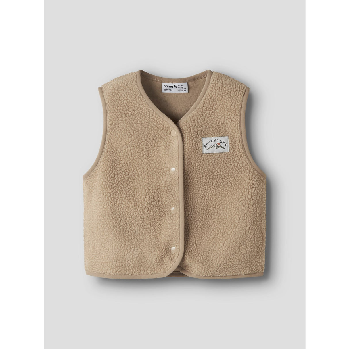Name It Sesame Nmmowe Sl Nreg Teddy Vest