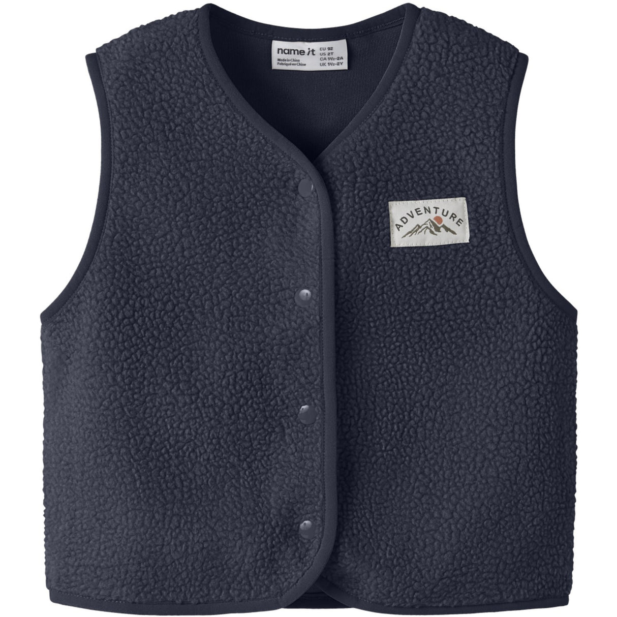 Name It Navy Blazer Nmmowe Sl Nreg Teddy Vest