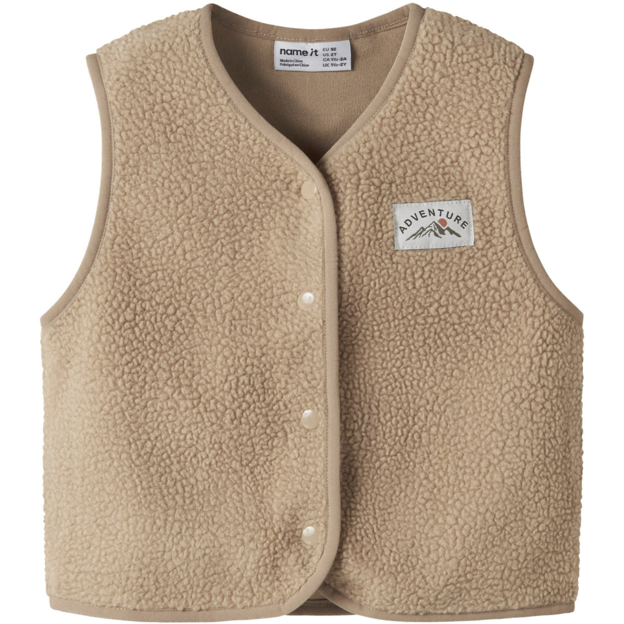 Name It Sesame Nmmowe Sl Nreg Teddy Vest