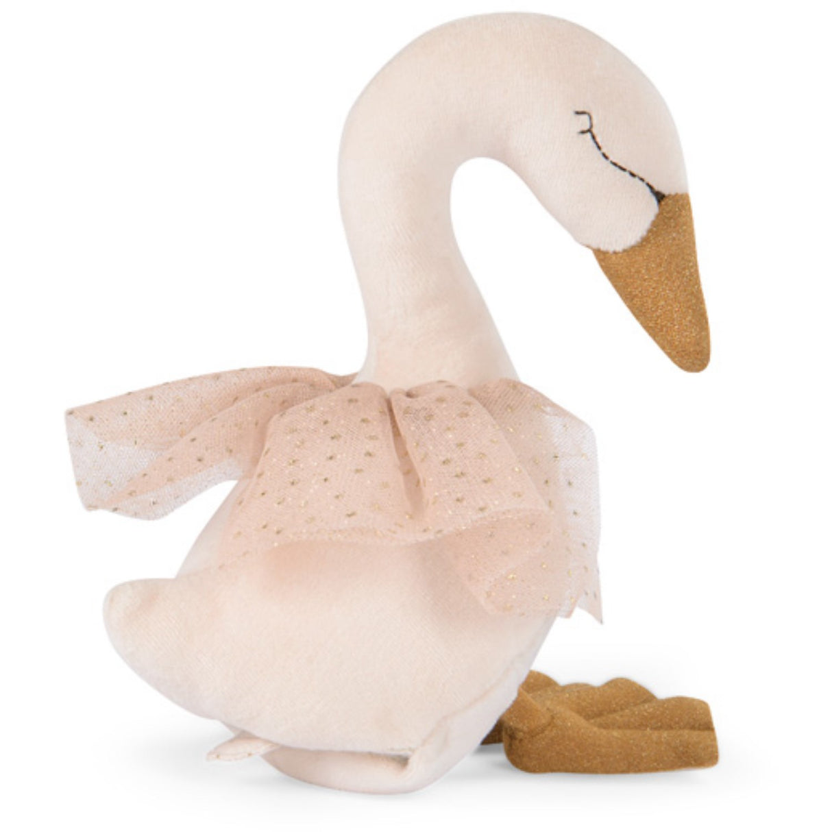 Moulin Roty Stuffed Toy with Musical Winding - Swan - La Petite Ecole de Danse