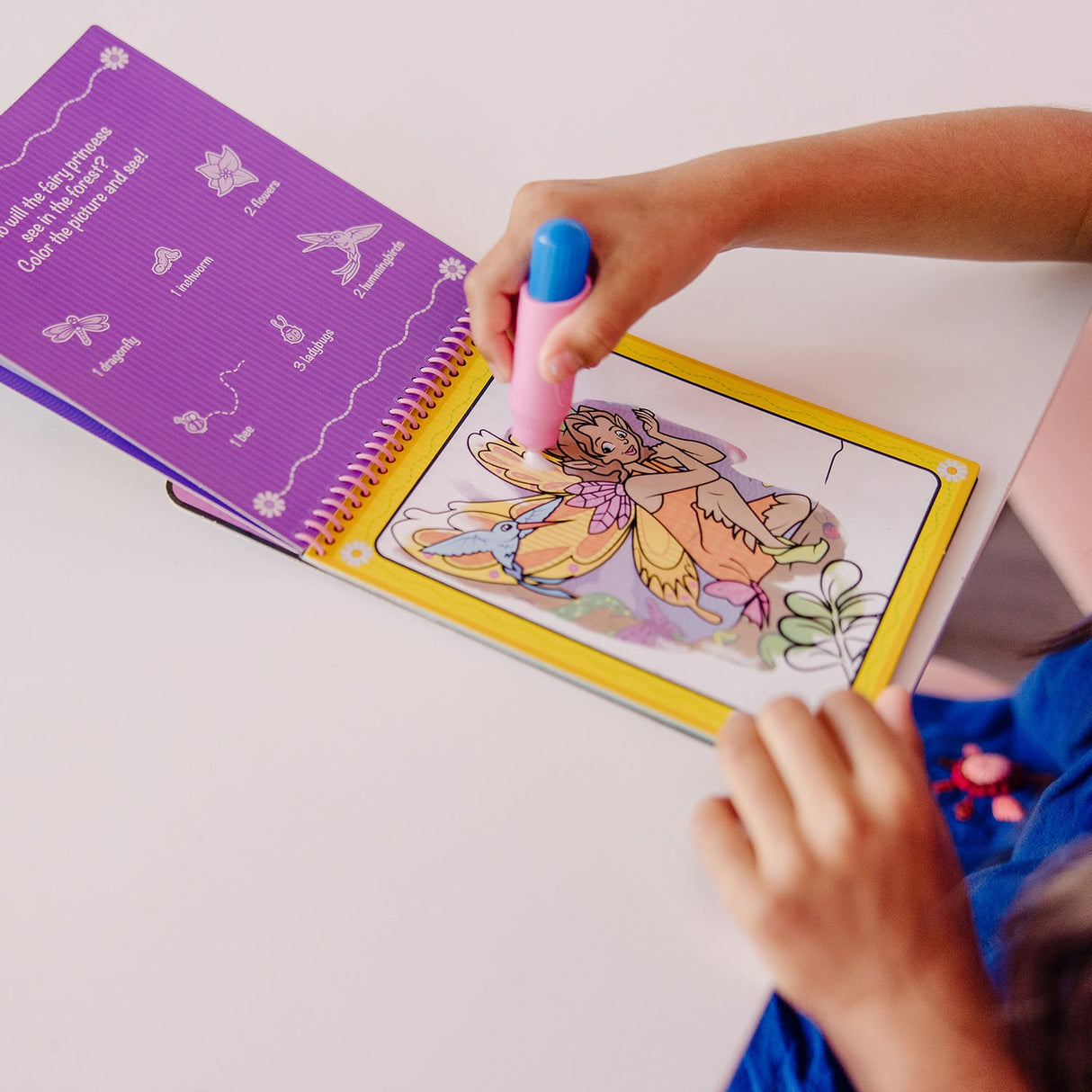 Melissa & Doug Lyserød Water Wow! Water-Reveal Pad Fairy Tale
