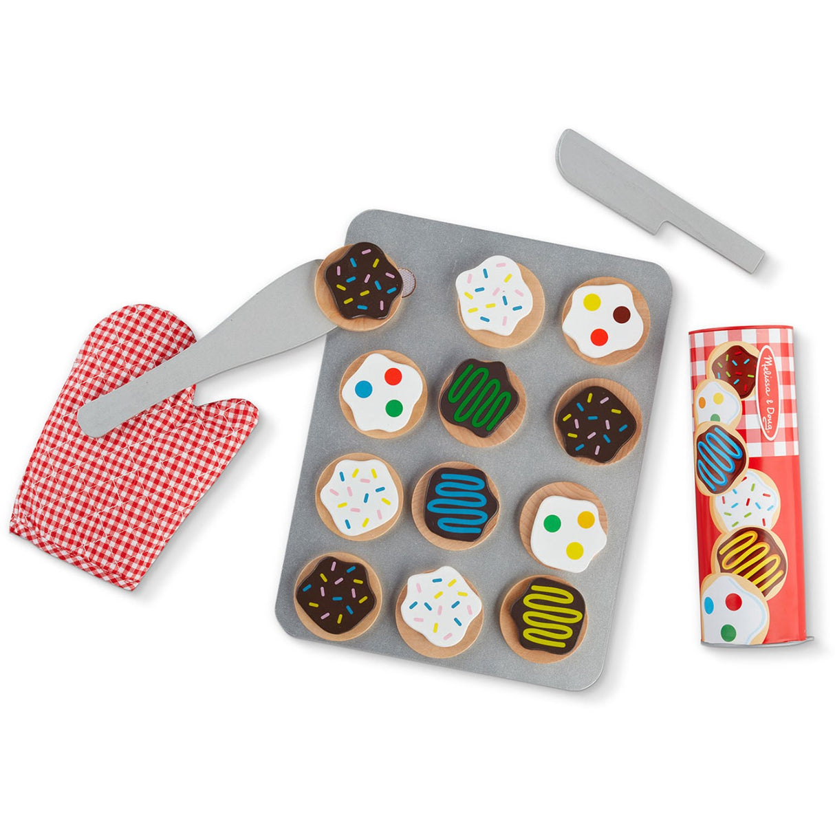 Melissa & Doug Multifarvet Baking Set Småkager