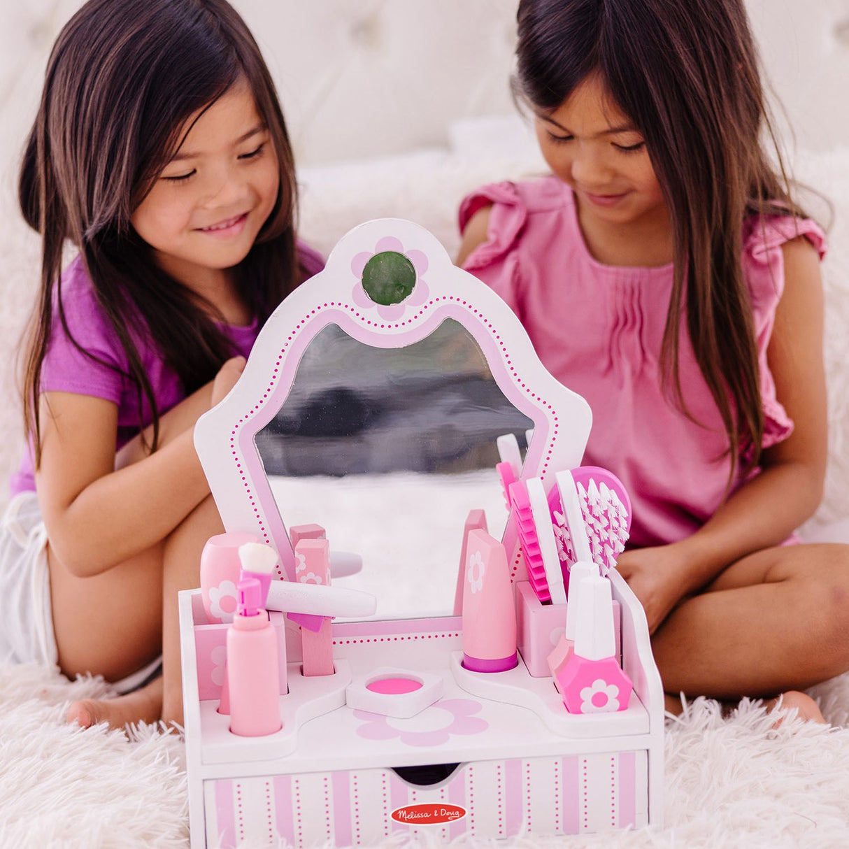 Melissa & Doug Multifarvet Toy Vanity Play Set
